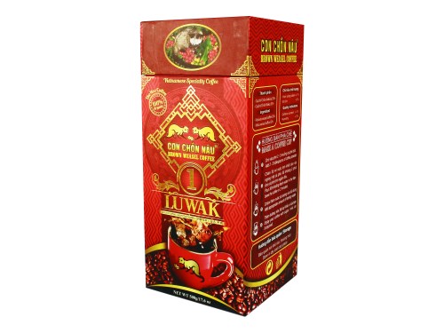Cà phê hòa tan  Luwak bột - Cà Phê Con Chồn Vàng C7 - Công Ty TNHH Sản Xuất - Thương Mại Hucafood